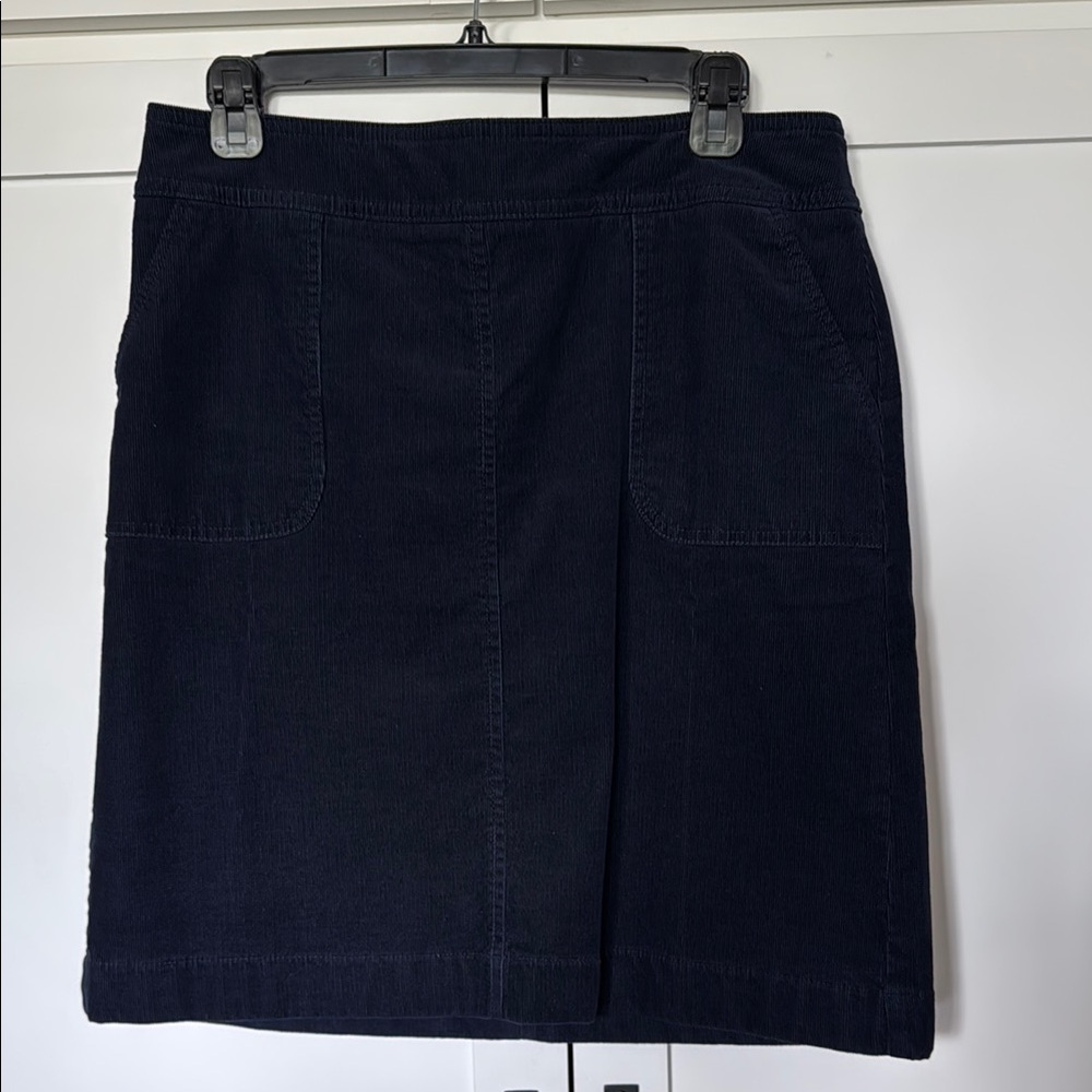 Talbots Navy Pencil Skirt